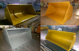 Ковши предназначены для погрузки легких сыпучих и кусковых материалов.