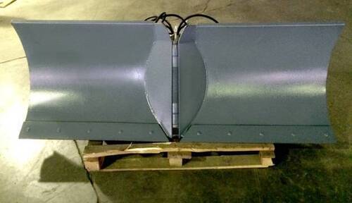 Отвал "Бабочка" для мини-погрузчиков с гидроповоротом 