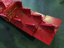 Цепь баровая скребковая для траншеекопателя